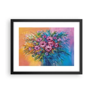 Plakát v černém rámu - Energie života - 40x30 cm