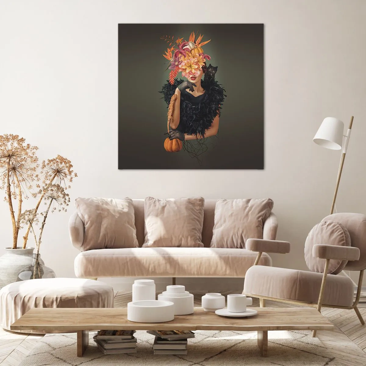 Obraz na plátně - Kouzlo čarodějnice - 50x50 cm