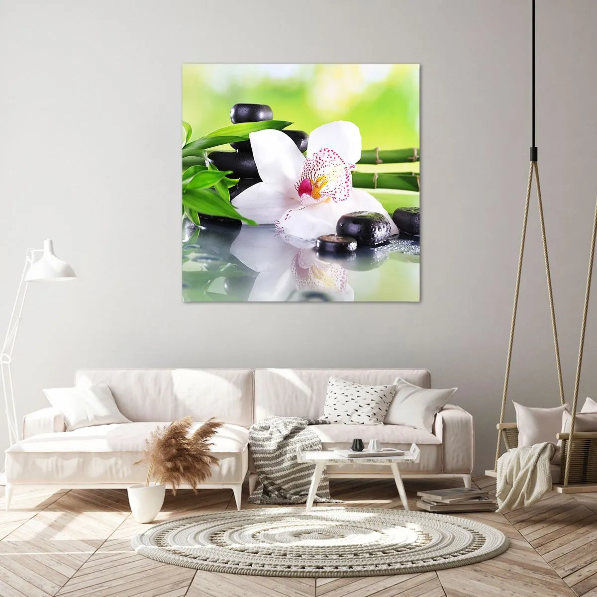 Obraz na plátně - Chladná svěžest - 50x50 cm