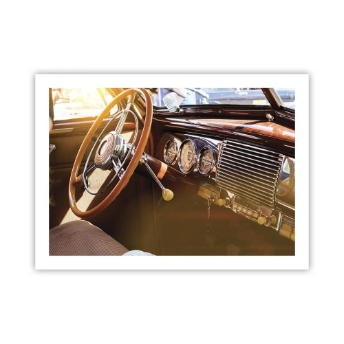 Plakát - Závan luxusu z minulosti - 70x50 cm