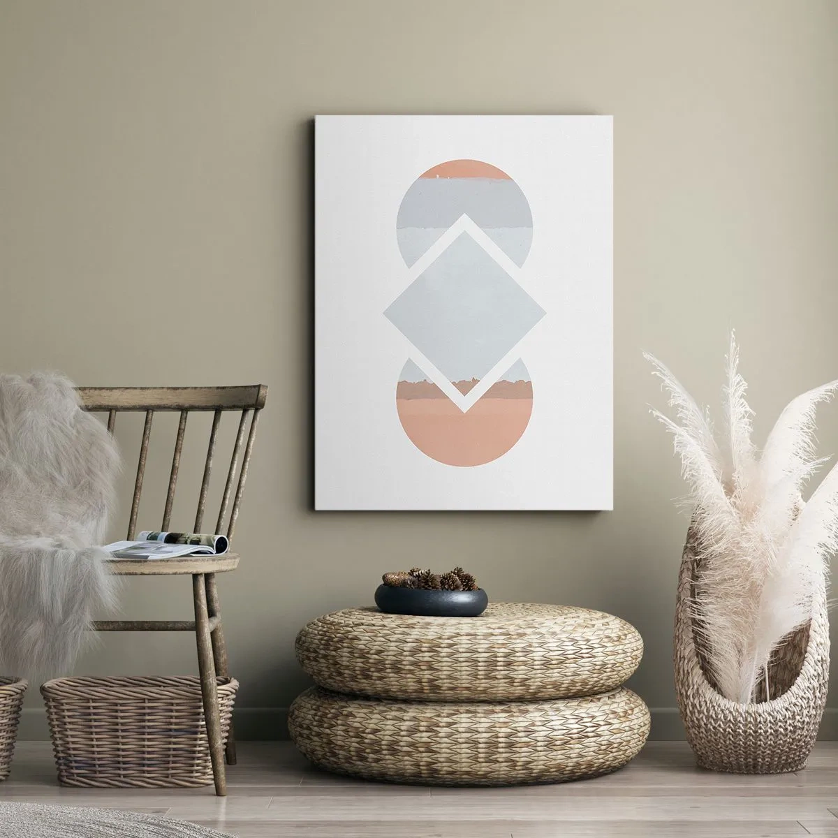 Obraz na plátně - Situace je jasná - 70x100 cm