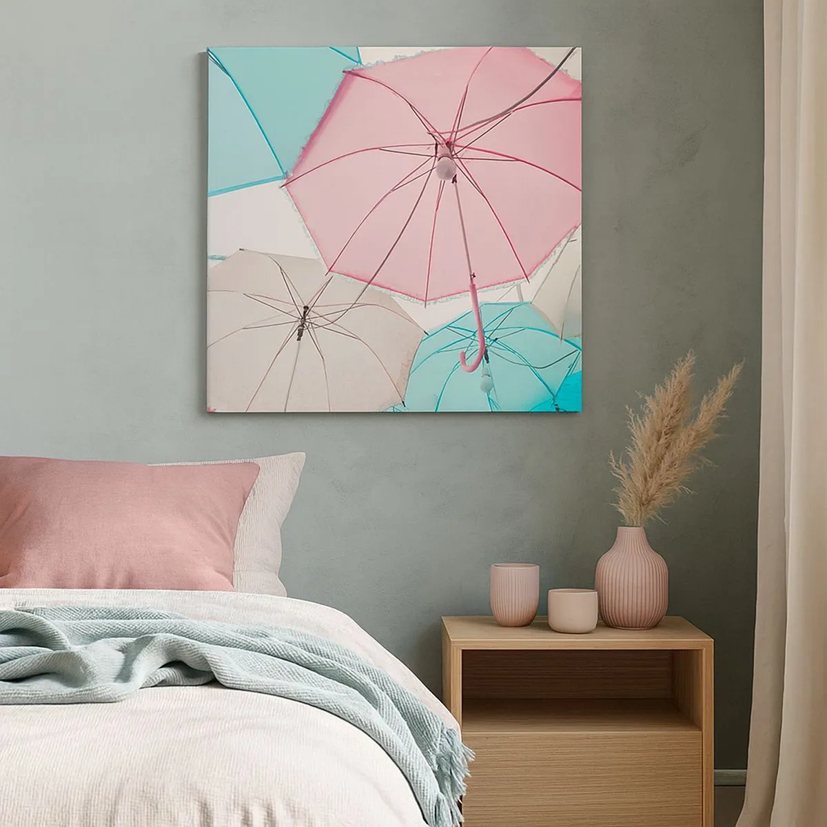 Obraz na plátně - Občas slunce, občas déšť - 30x30 cm