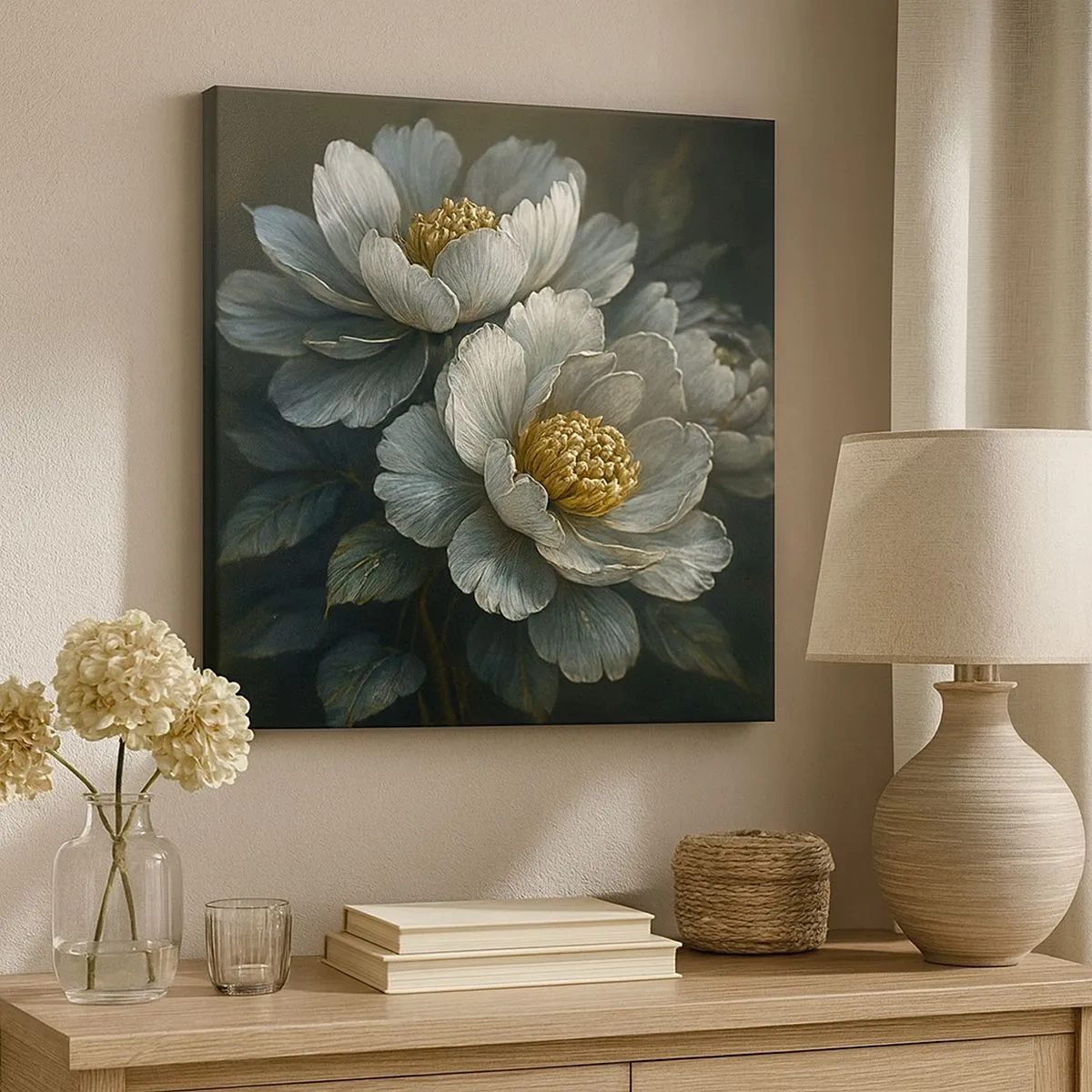 Obraz na plátně - V jazzové atmosféře - 30x30 cm