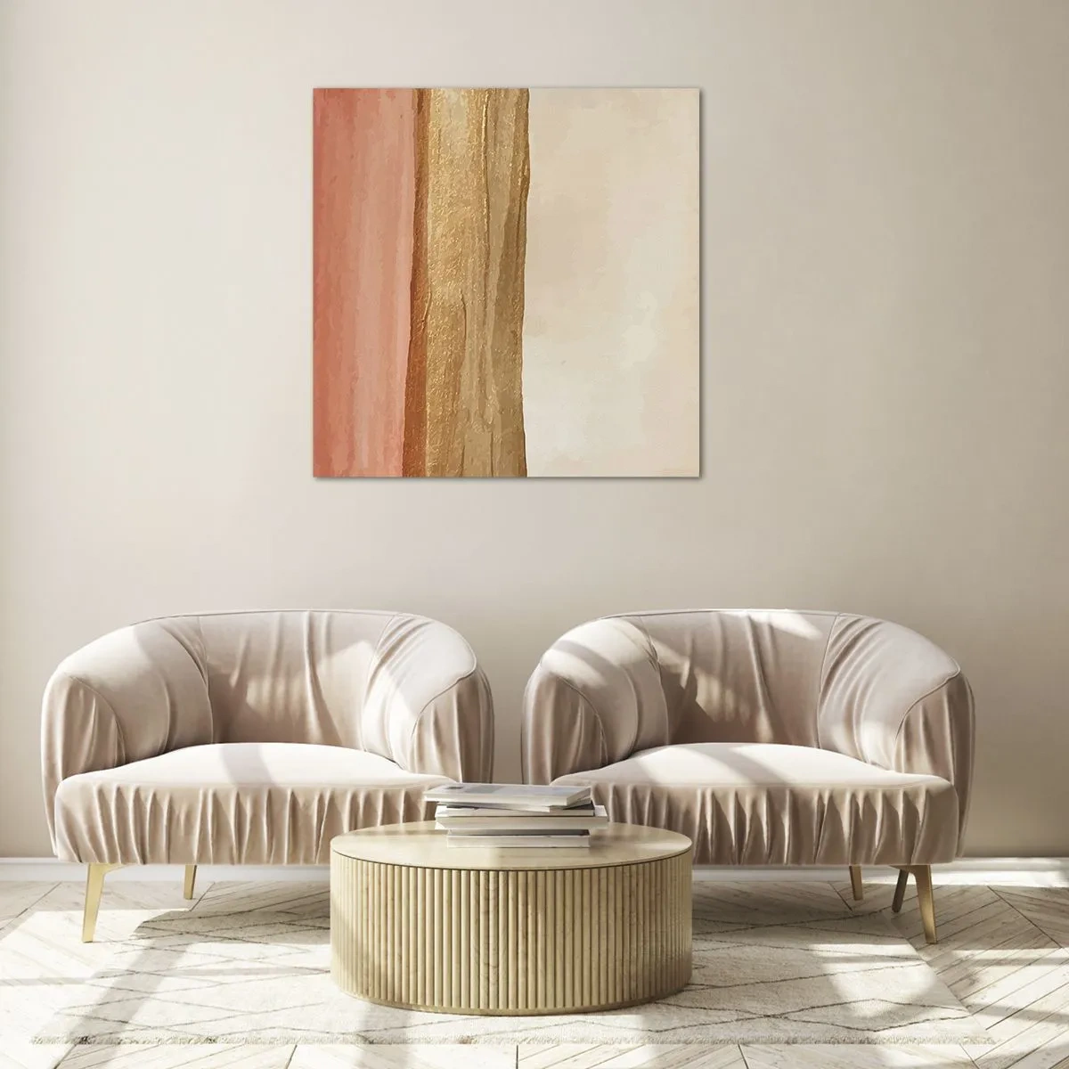 Obraz na skle - Vertikální kompozice - 40x40 cm