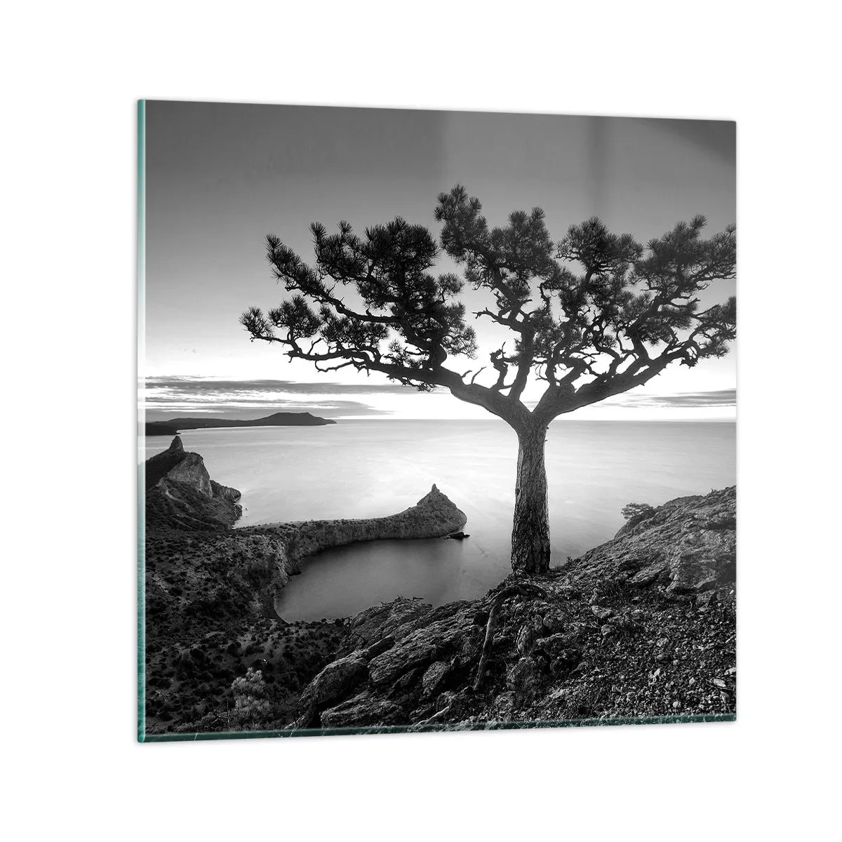 Obraz na skle - Klid až k horizontu - 60x60 cm