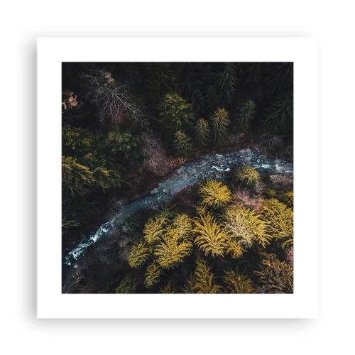 Plakát - Rychle, stále rychleji - 40x40 cm
