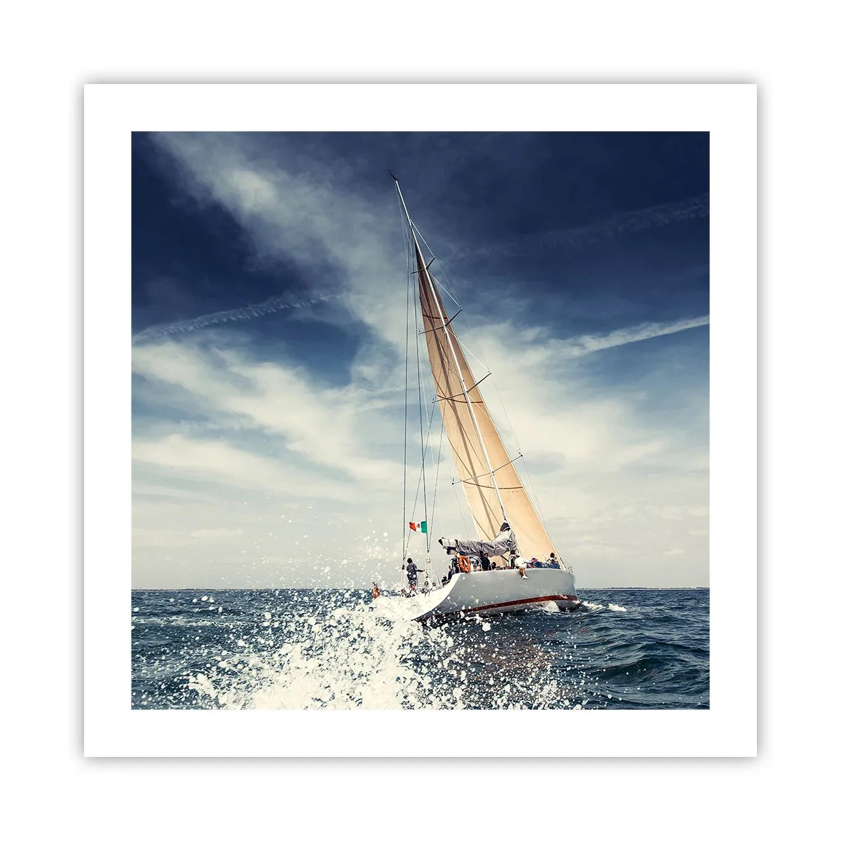 Plakát - Nás nedohoní! - 50x50 cm