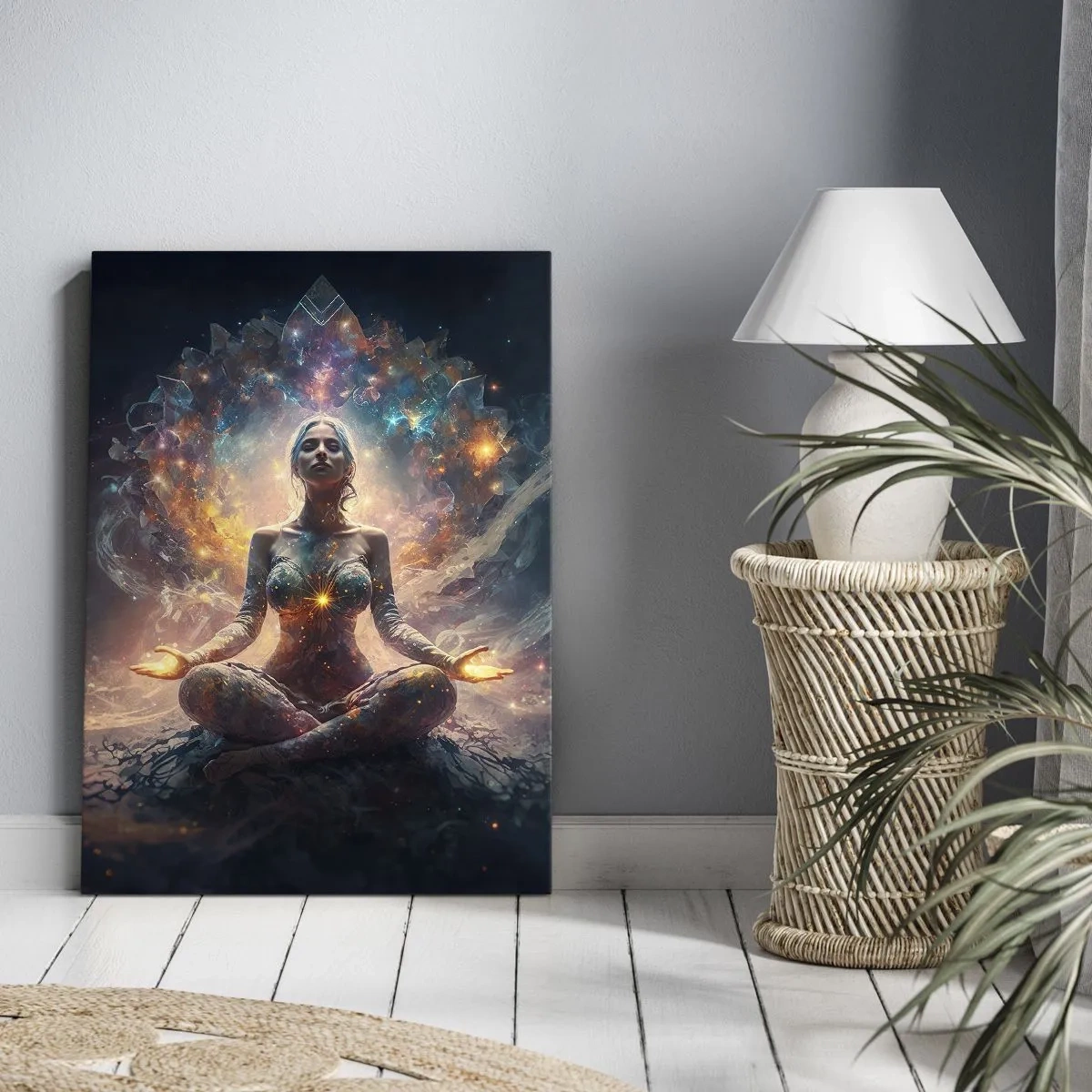 Obraz na plátně - Proudění dobré energie - 55x100 cm