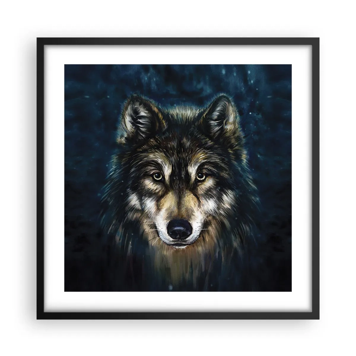 Plakát v černém rámu - Alfa? A omega - 50x50 cm