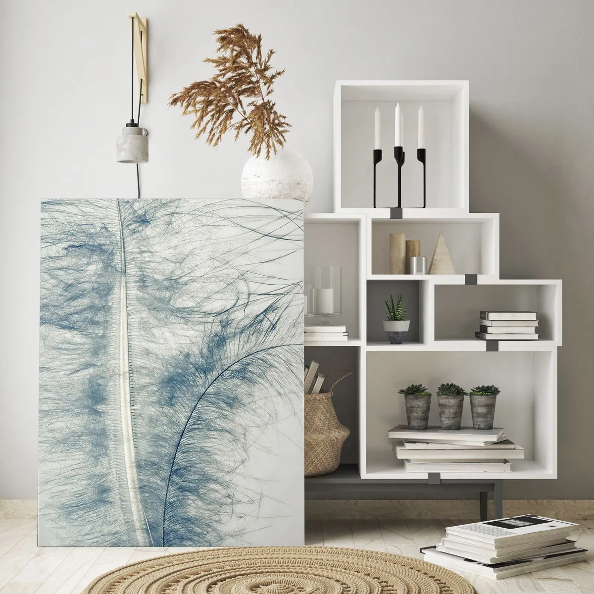 Obraz na skle - Šepot přírody - 80x120 cm