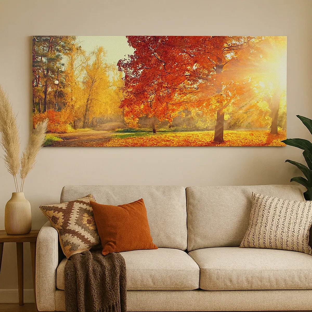 Obraz na plátně - Rudé je krásné - 30x30 cm