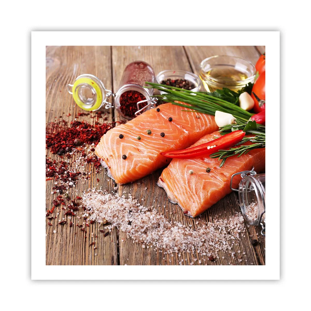 Plakát - Norské dobrodružství v kuchyni - 60x60 cm