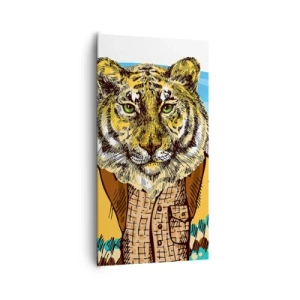 Obraz na plátně - Není tak divoký jak ho kreslí - 65x120 cm