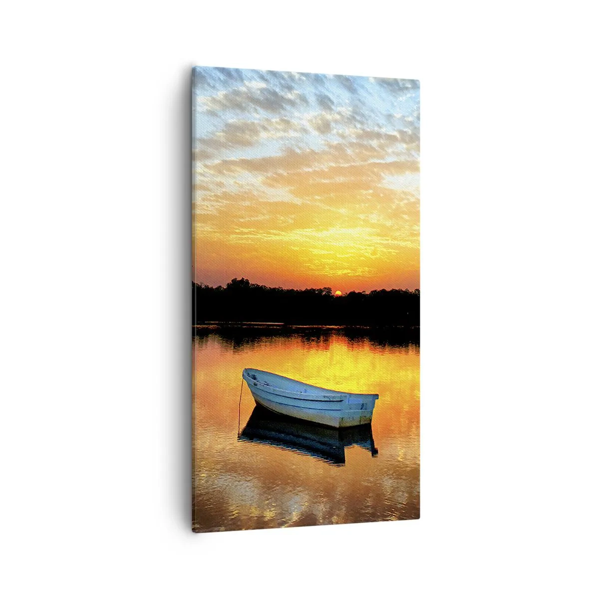 Obraz na plátně - Podívej, poslouchej, medituj - 55x100 cm