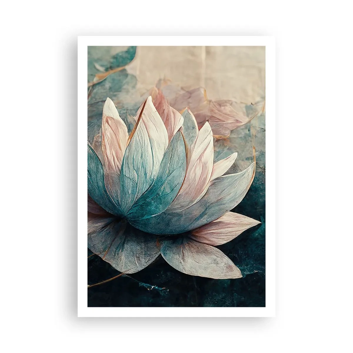 Plakát - Hvězdy a jezero - 70x100 cm