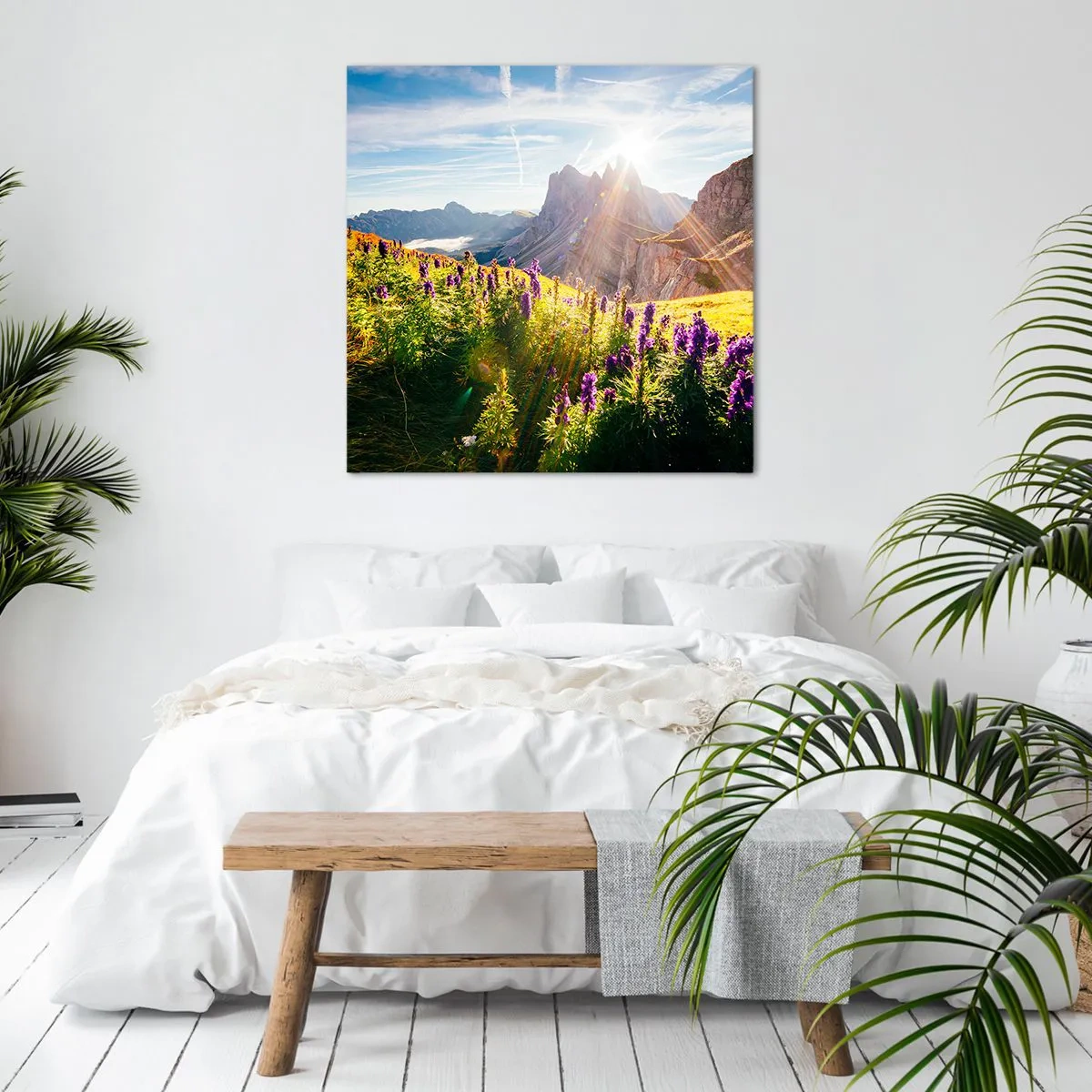 Obraz na plátně - Tajemný život bylin - 70x70 cm