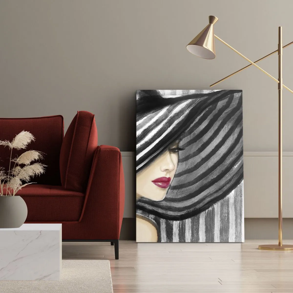 Obraz na plátně - Kde tě hledat? - 50x70 cm