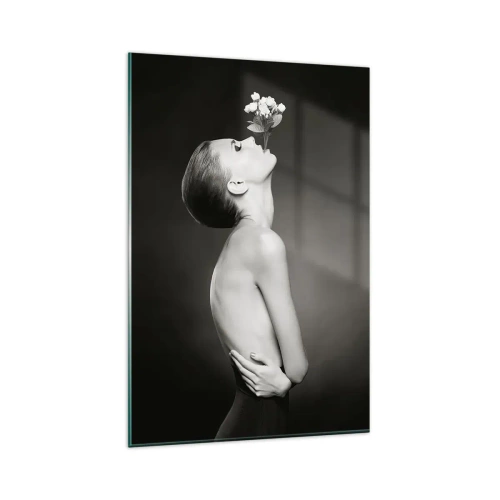 Obraz na skle - Excentrická elegance - 80x120 cm