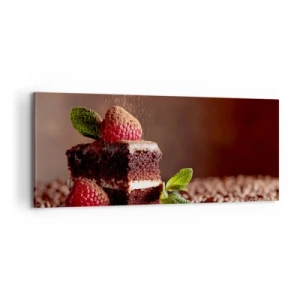 Obraz na plátně - Život je sladký - 100x40 cm