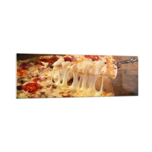 Obraz na skle - Veledílo italského umění - 160x50 cm