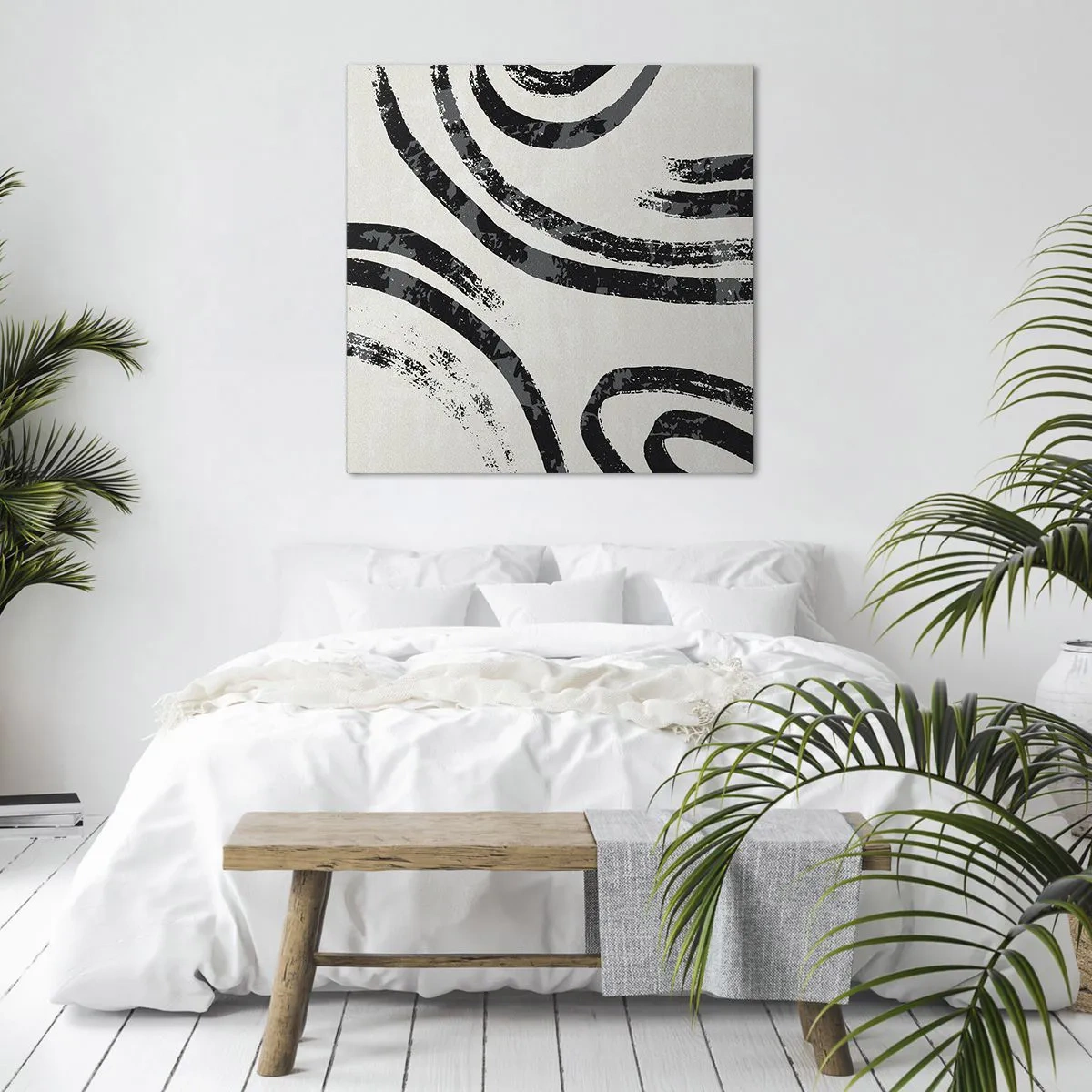 Obraz na plátně - Napůl zastavený - 60x60 cm