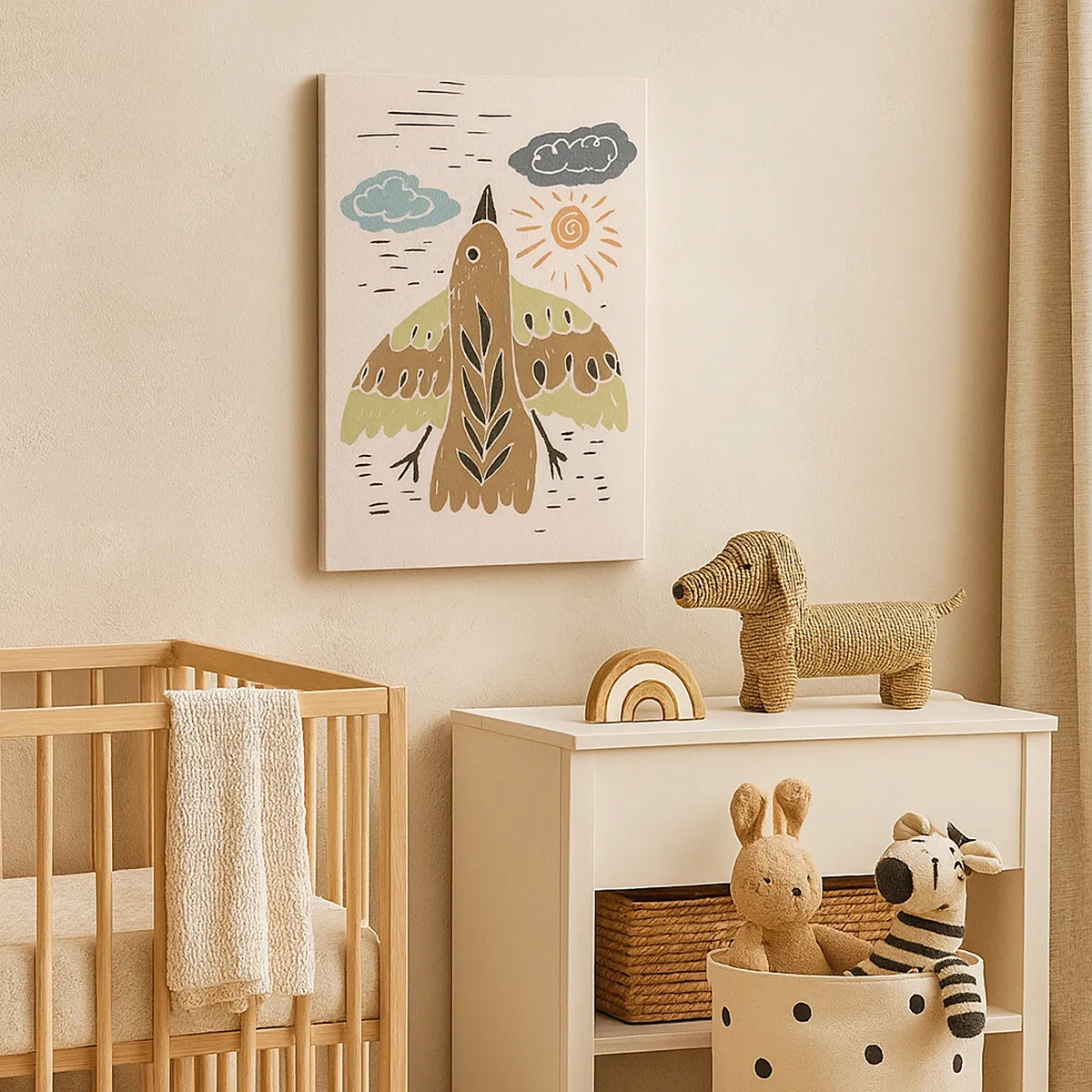 Obraz na plátně - Radostný let - 50x70 cm