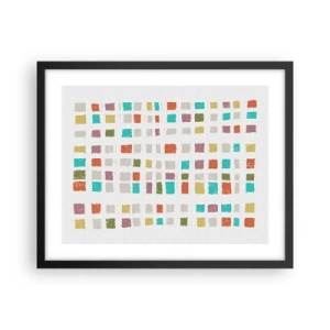Plakát v černém rámu - Neznámá hra - 50x40 cm