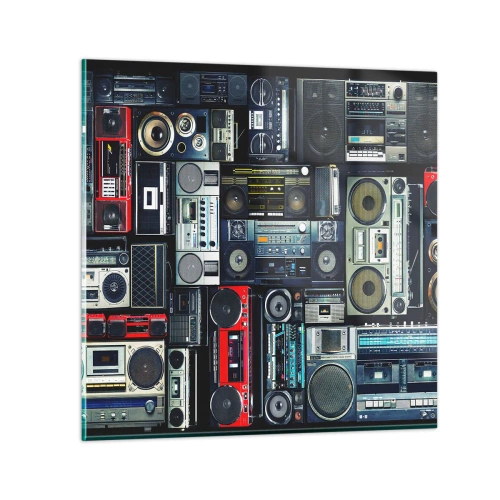 Obraz na skle - Stesk po 80. letech - 60x60 cm