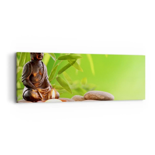 Obraz na plátně - Život je krásný - 90x30 cm