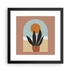 Plakát v černém rámu - Malé radosti - 30x30 cm