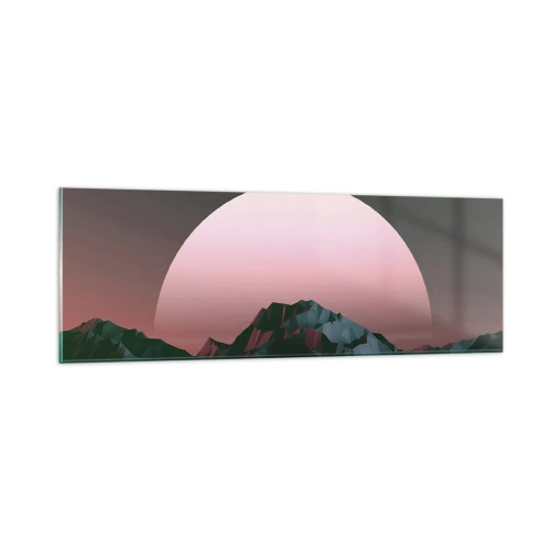 Obraz na skle - V sousední galaxii - 90x30 cm