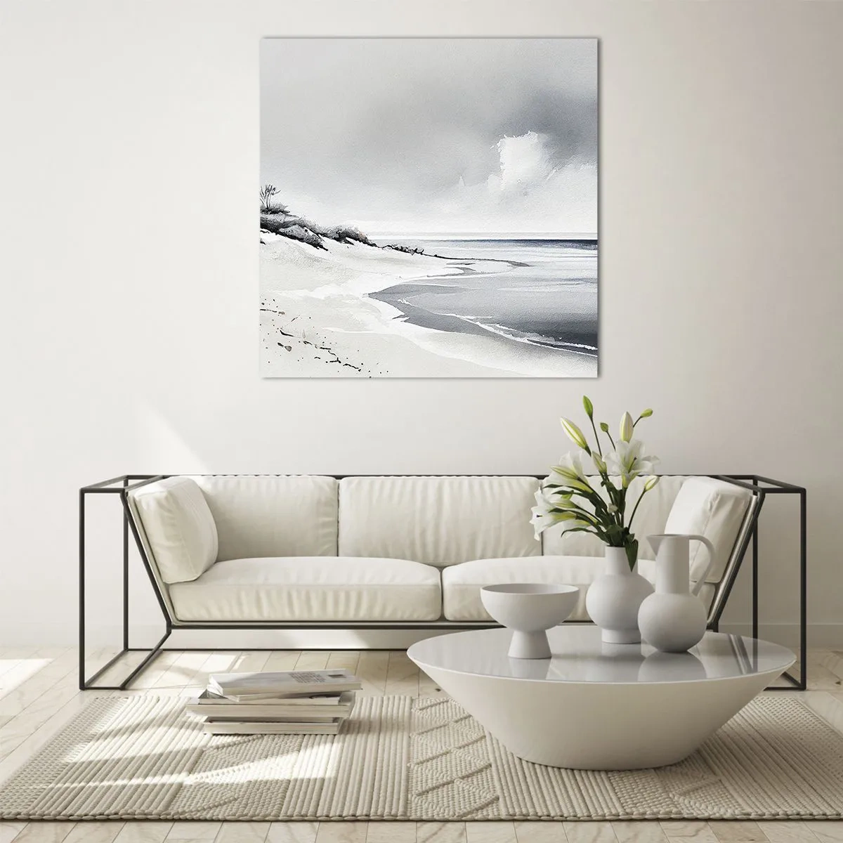 Obraz na skle - Vždycky spolu - 60x60 cm