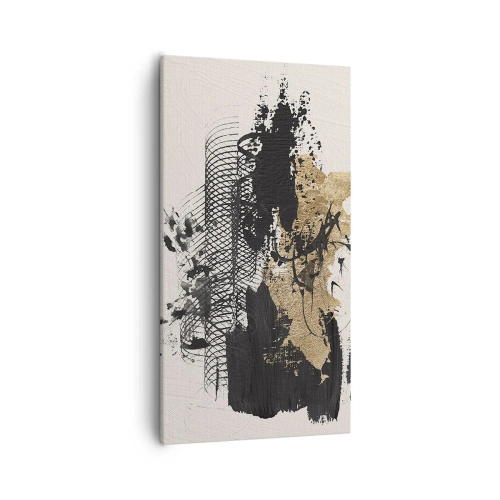 Obraz na plátně - Kompozice s vášní - 55x100 cm