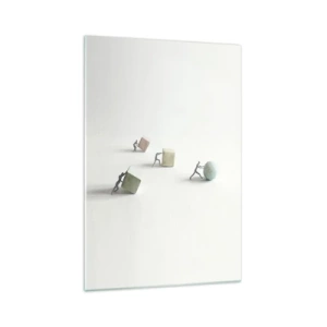 Obraz na skle - Život samotný - 70x100 cm