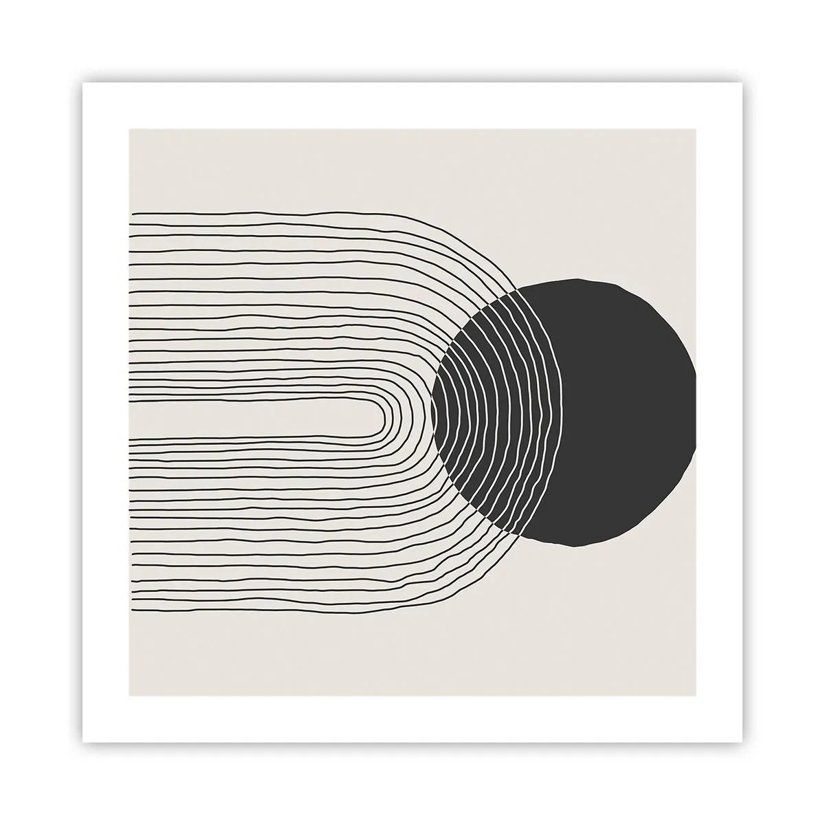 Plakát - Chvění a jistota - 50x50 cm