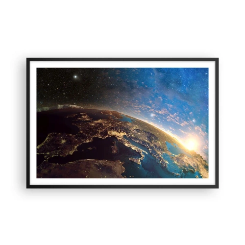 Plakát v černém rámu - Podívejme se na sebe s odstupem - 91x61 cm