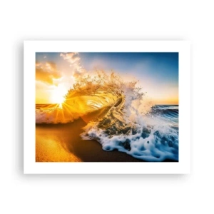 Plakát - Hra v písku - 50x40 cm