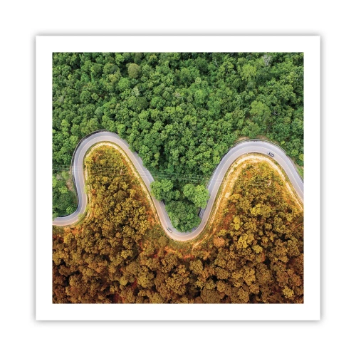 Plakát - Hranice a průlomy - 60x60 cm