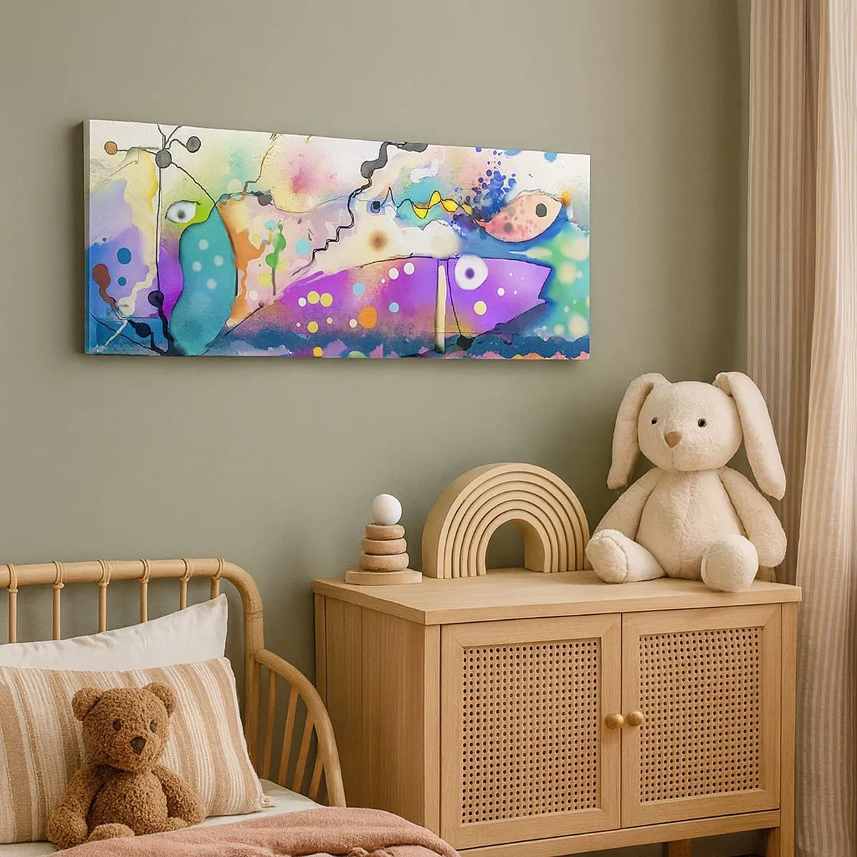 Obraz na plátně - Chybí slova! - 100x40 cm