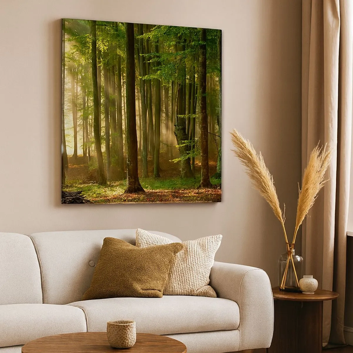 Obraz na plátně - Rozzářený v jarním ránu - 30x30 cm