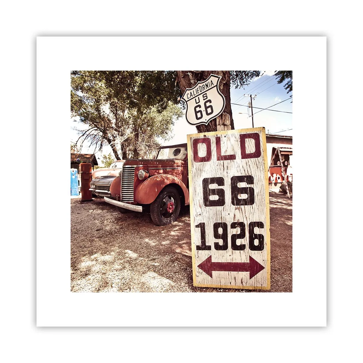 Plakát - Legenda americké provincie - 30x30 cm