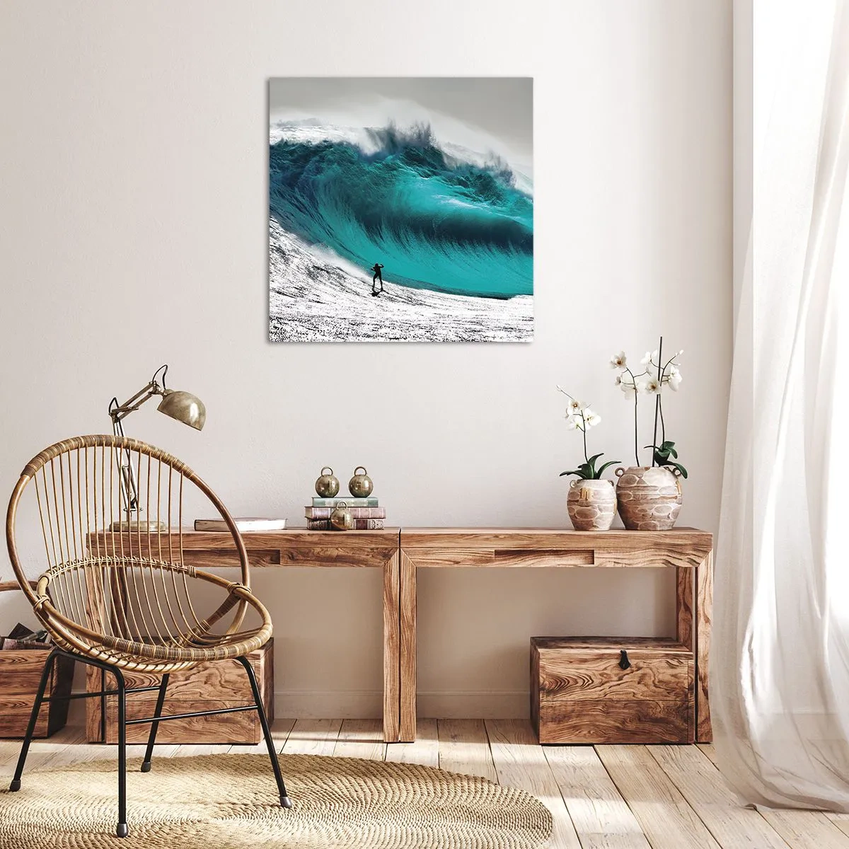 Obraz na plátně - Výzva přijata - 60x60 cm