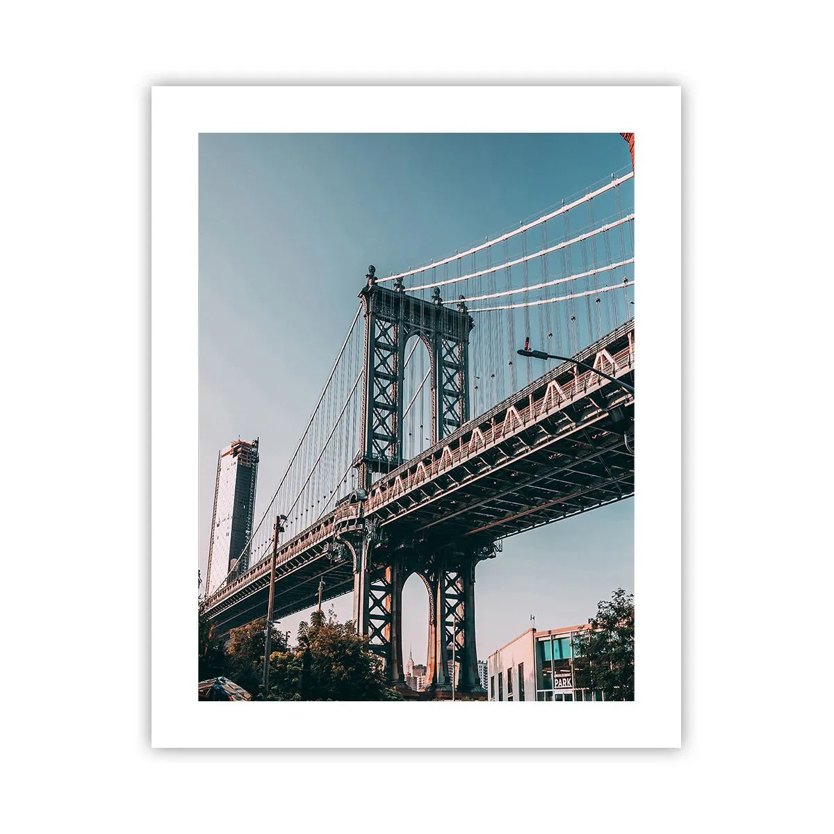 Plakát - Nad vlnami města - 40x50 cm