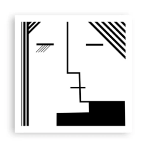 Plakát - Prostě polibek - 60x60 cm