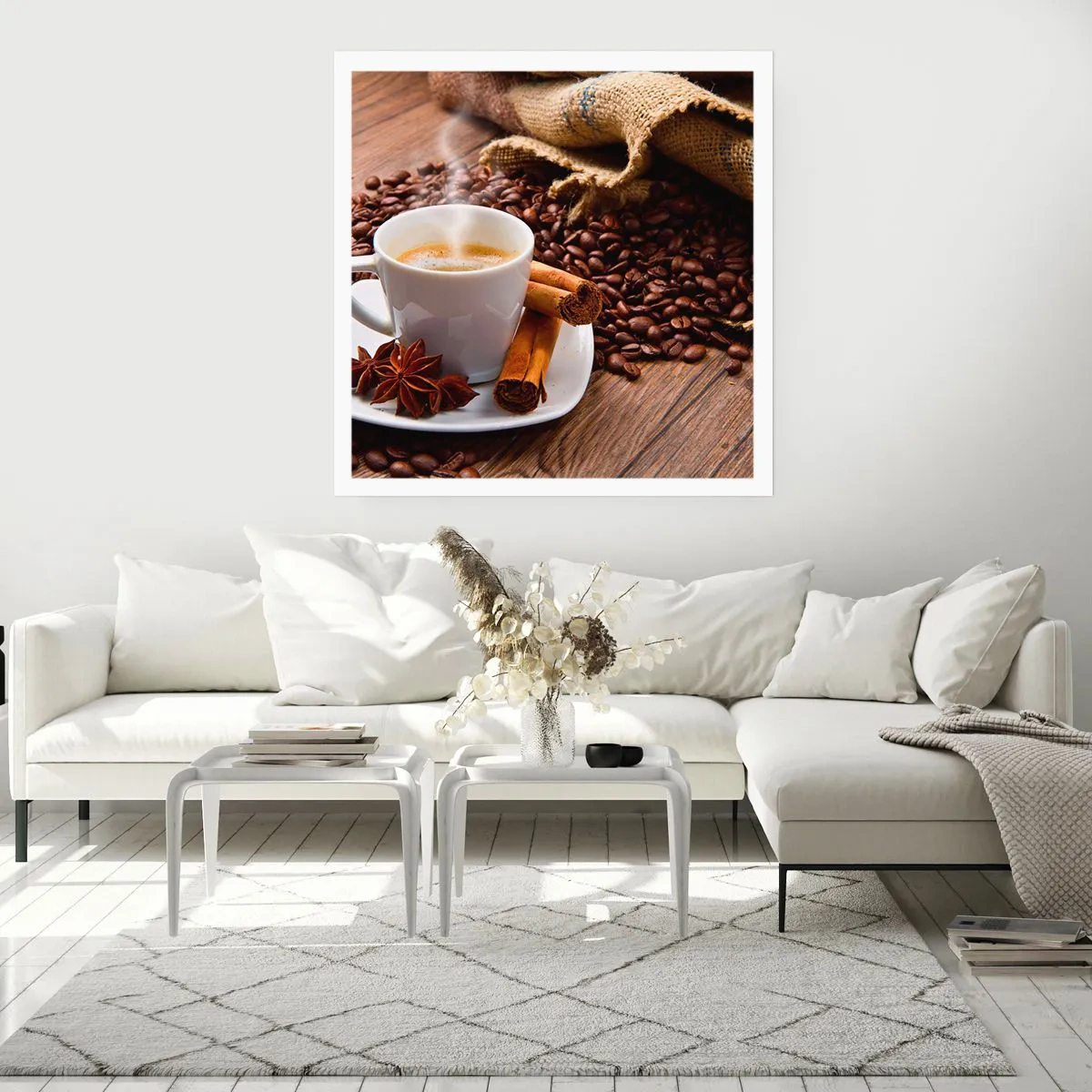 Plakát - Pikantní chuť a aroma - 40x40 cm