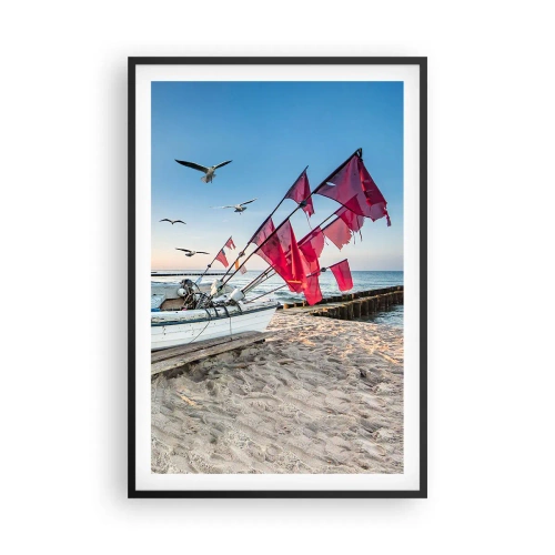 Plakát v černém rámu - Zasloužená přestávka - 61x91 cm