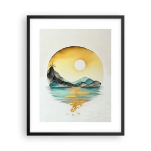 Plakát v černém rámu - V kruhu krásy - 40x50 cm