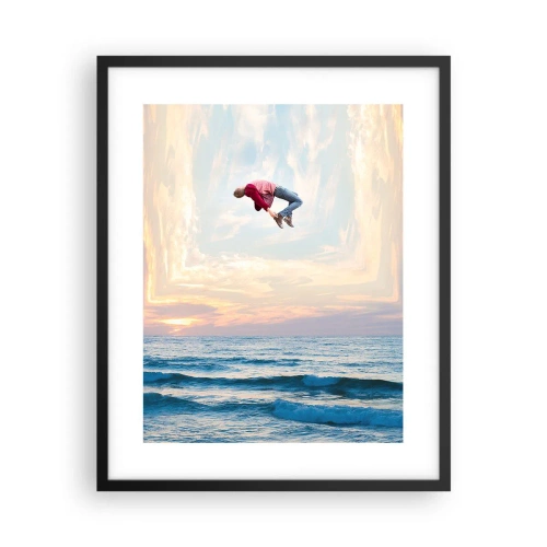 Plakát v černém rámu - Do jiné dimenze - 40x50 cm