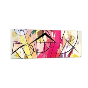 Obraz na skle - Výbuch - 140x50 cm