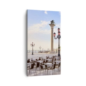 Obraz na plátně - Zveme, vše připraveno - 45x80 cm